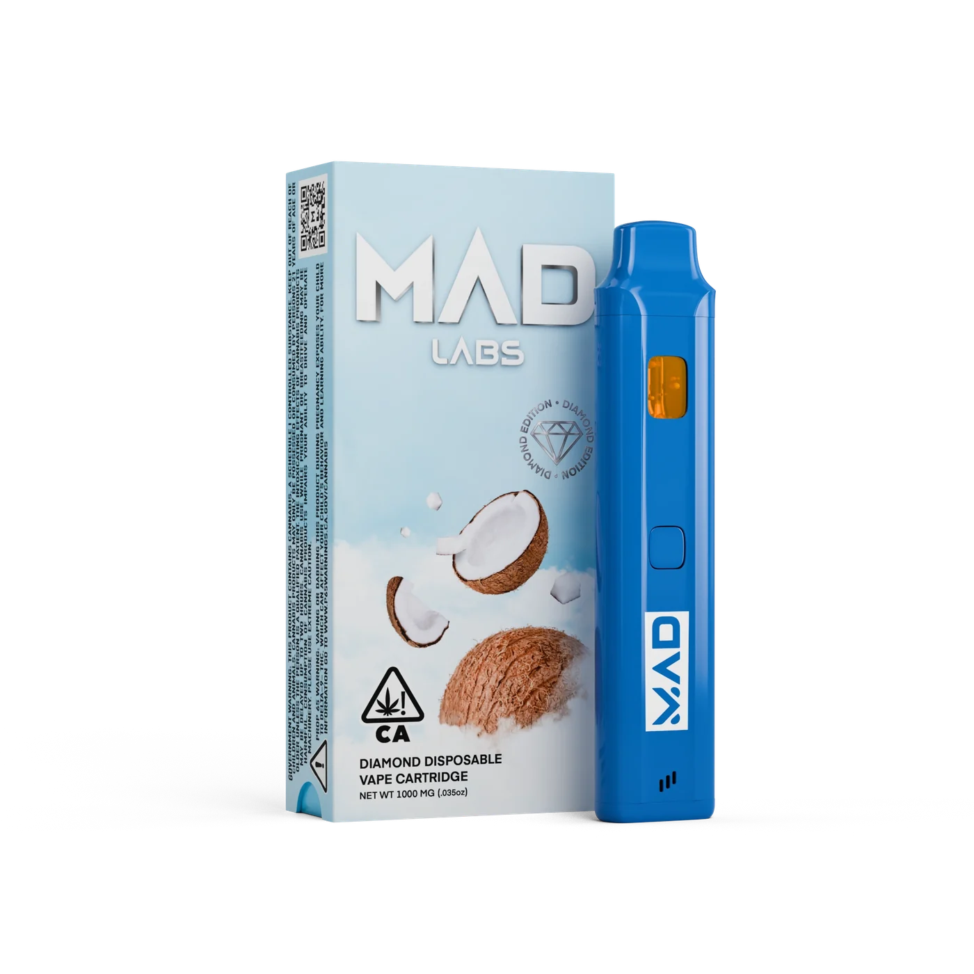 Mad Labs Coconut Runtz 1G Liquid Diamonds All-in-One