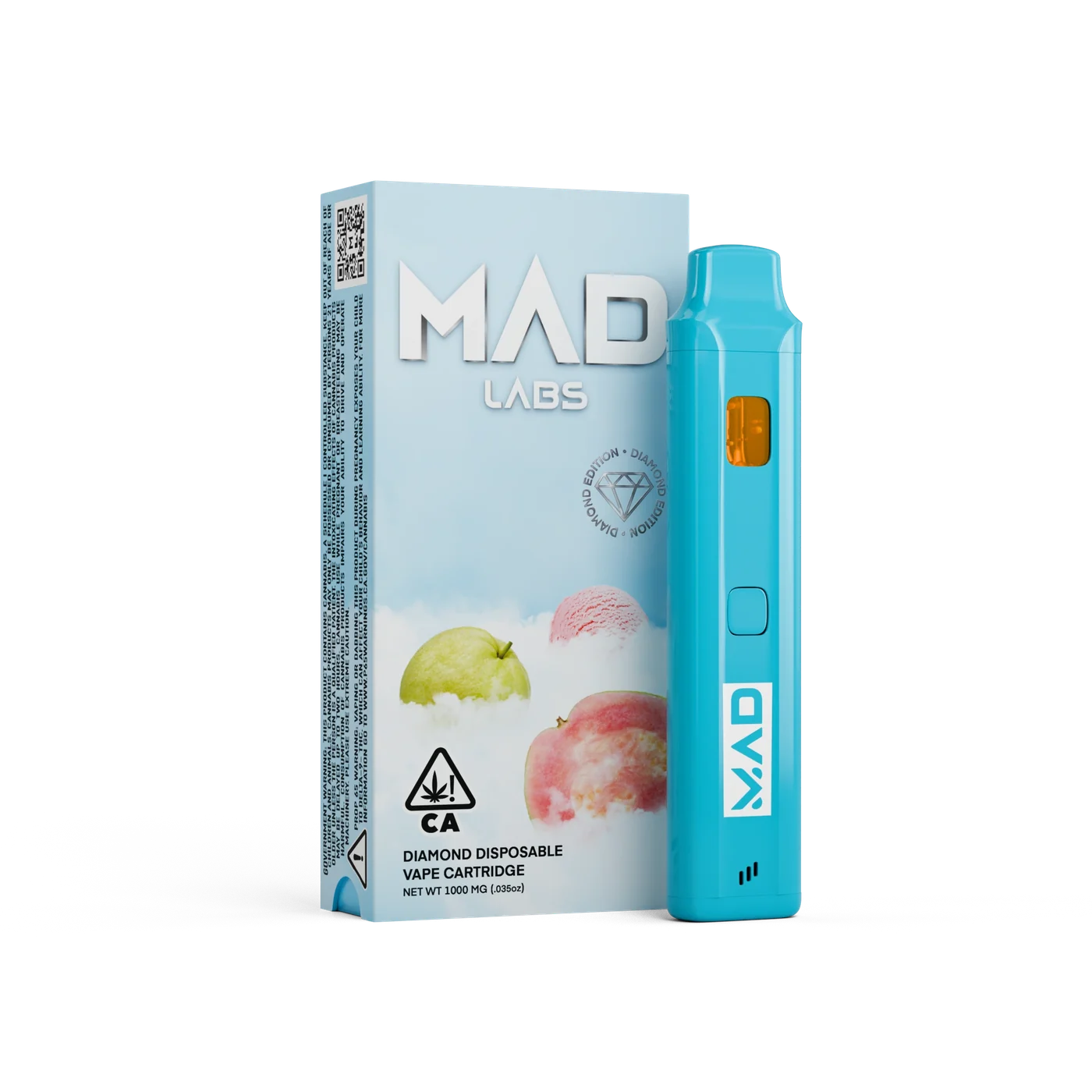 Mad Labs Guava Gelato 1G Liquid Diamonds All-in-One