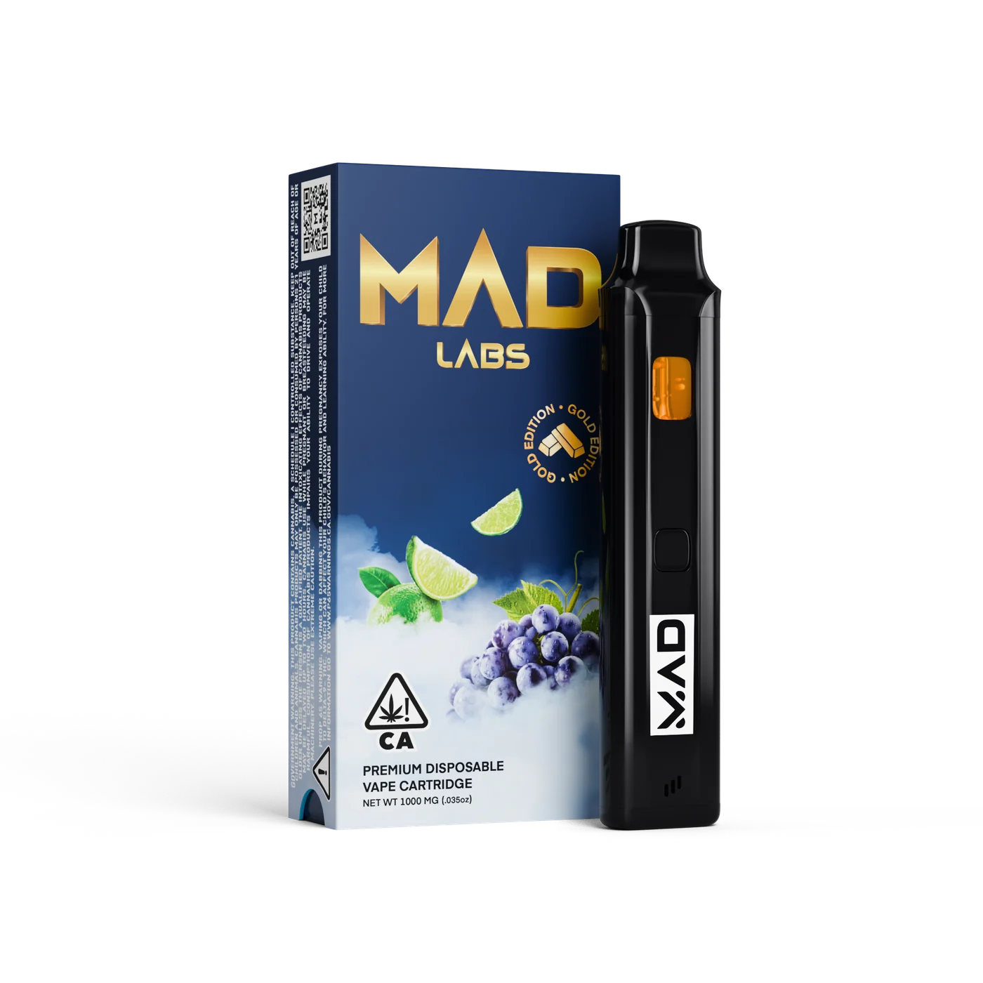 Mad Labs Grape Limeade 1G All-in-One