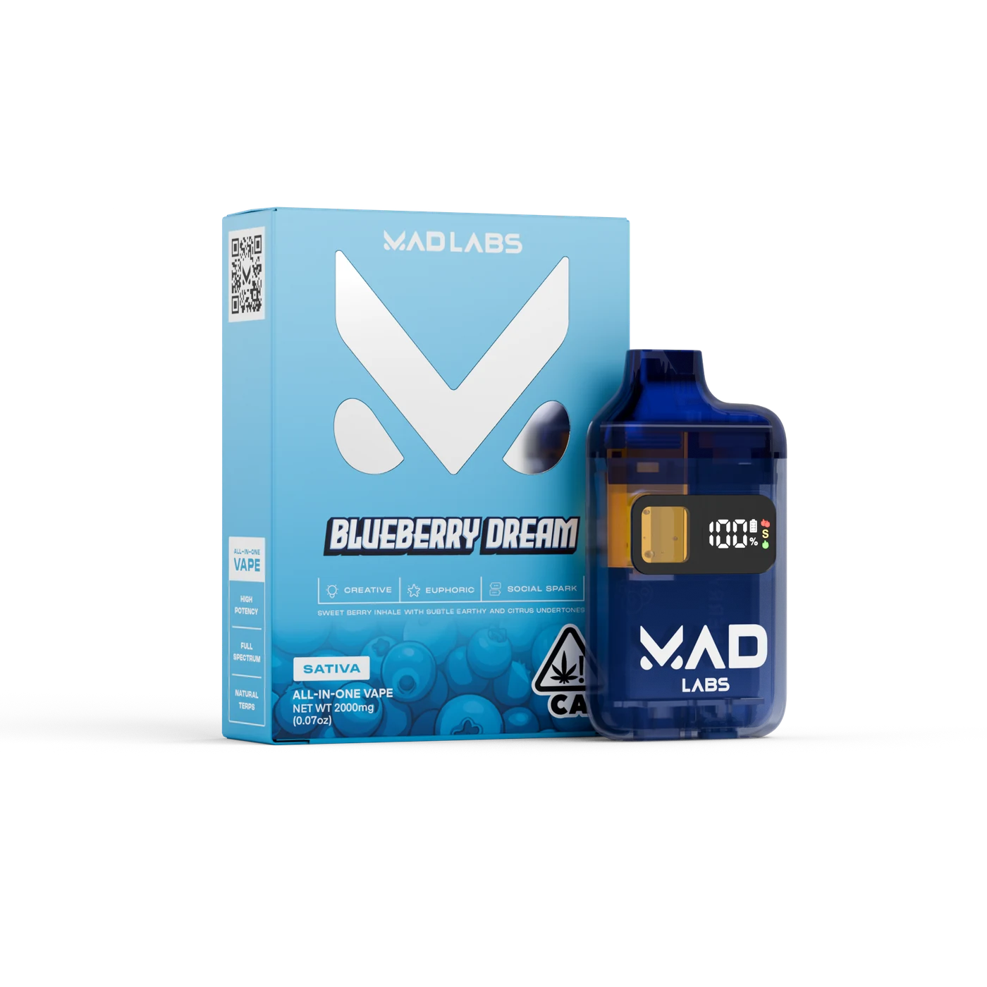 Mad Labs Blueberry Dream 2G All-in-One