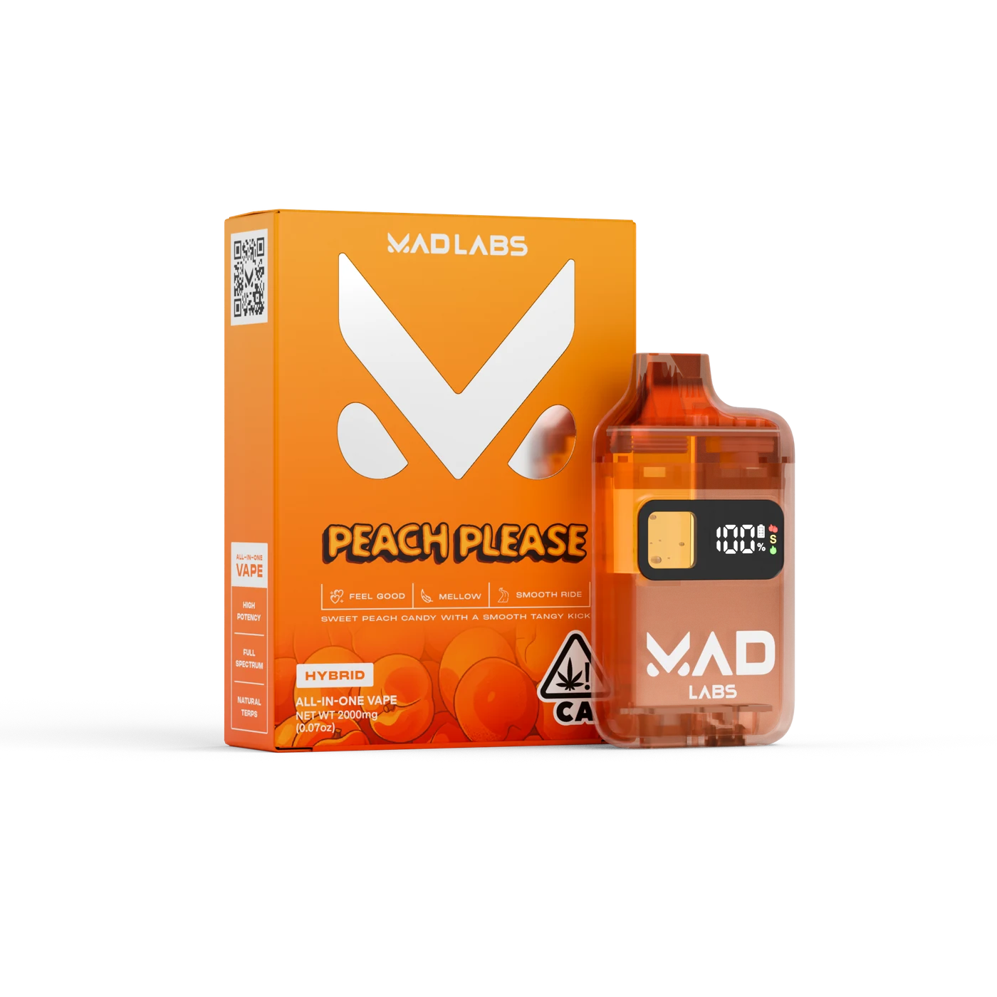 Mad Labs Peach Please 2G All-in-One