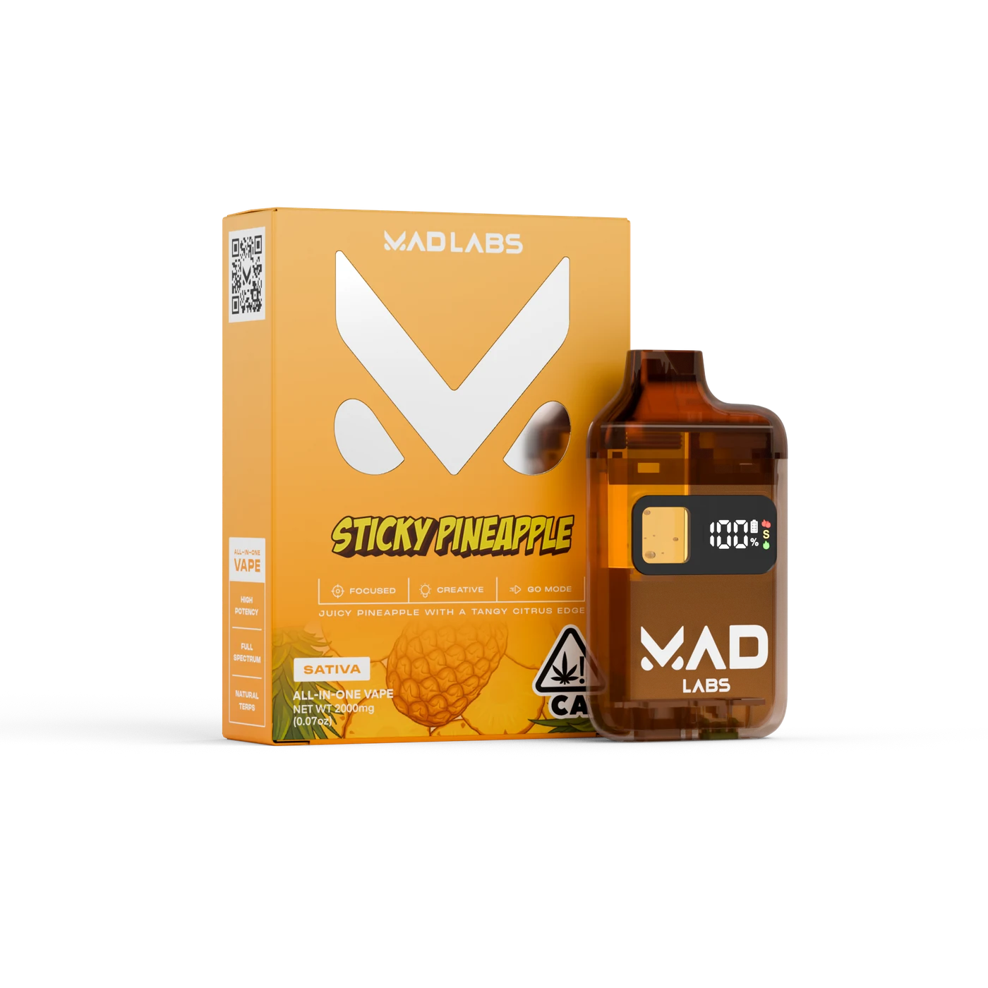 Mad Labs Sticky Pineapple 2G All-in-One
