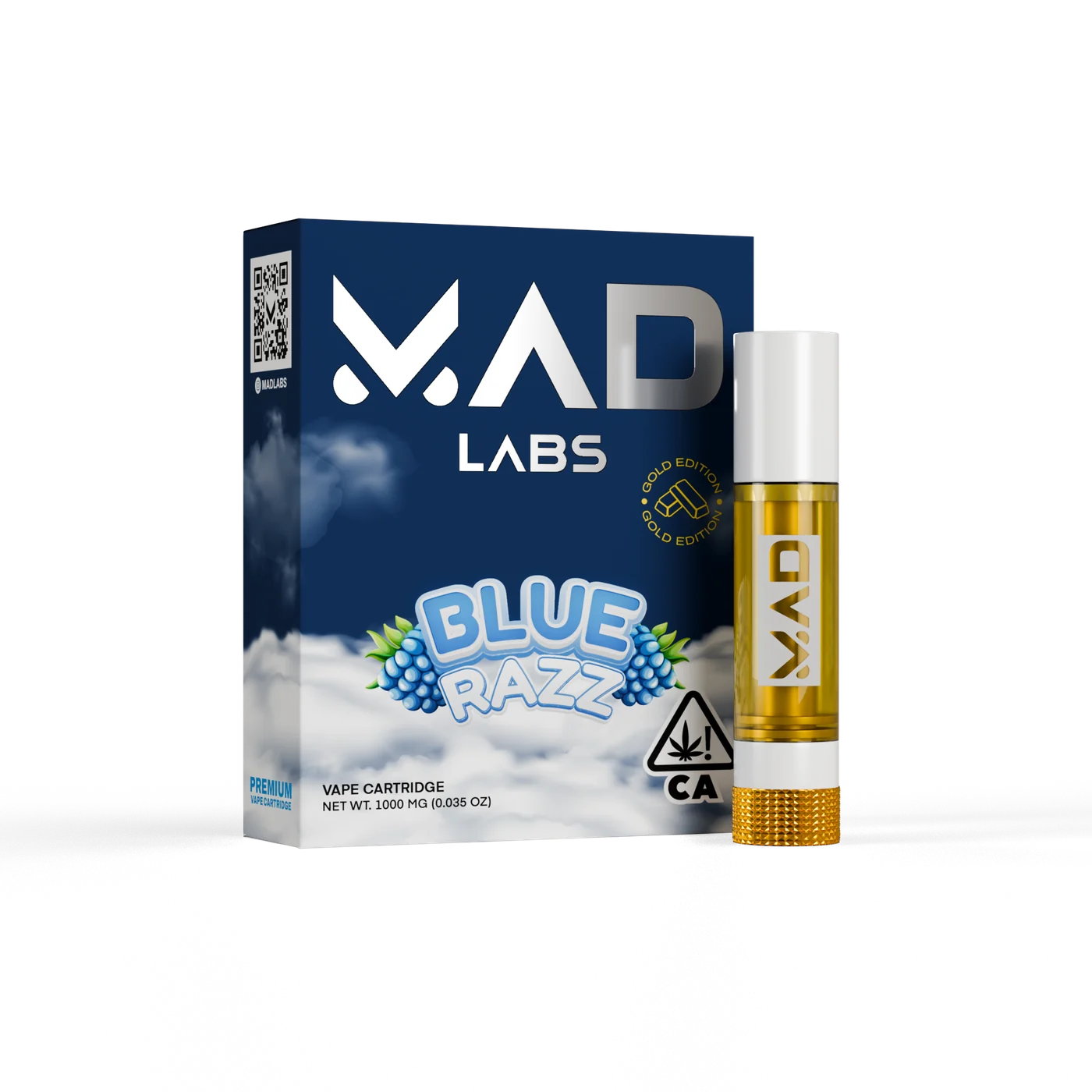 Mad Labs Blue Razz 1G 510 Cartridge