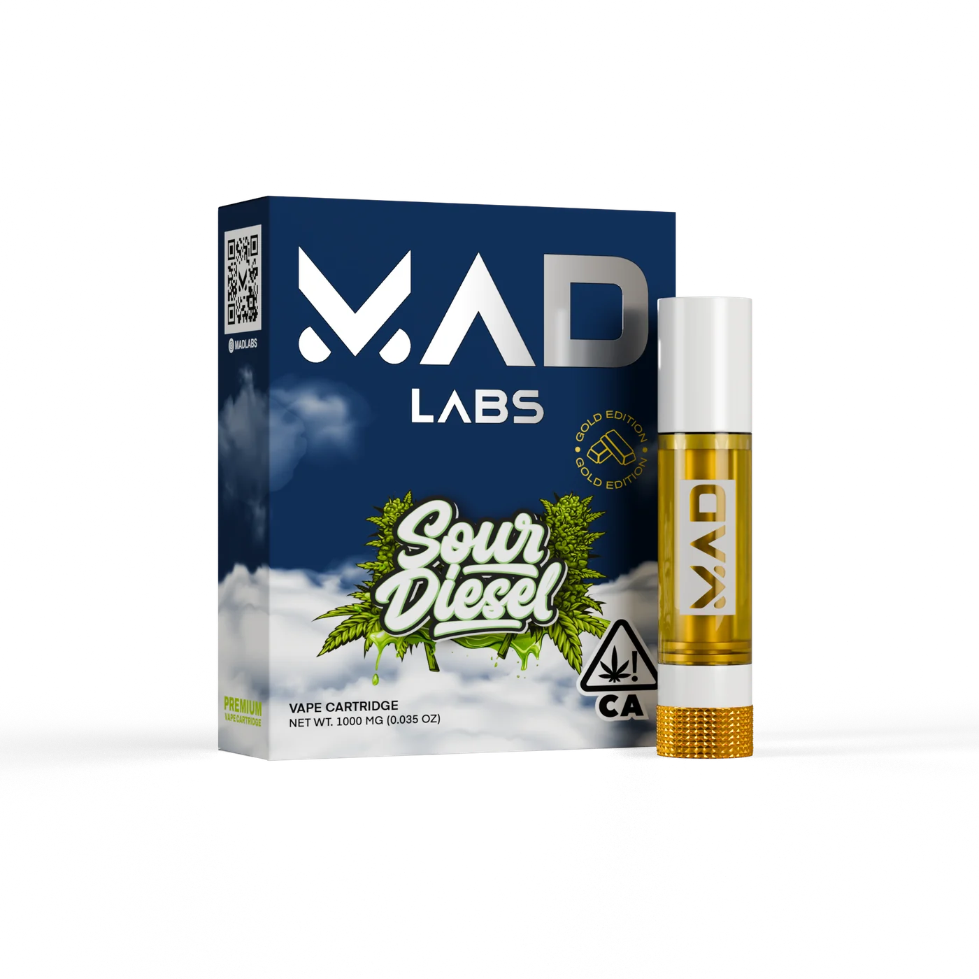 Mad Labs Sour Diesel 1G 510 Cartridge